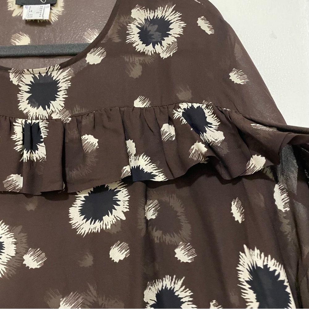 OttodAme (Italy) Long Sleeves Blouse Size Medium - Picture 4 of 7